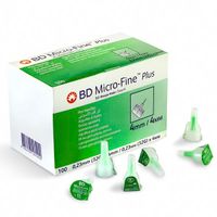 Иглы BD Micro-Fine Плюс для шприц-ручки 32G (0,23х4мм) одноразового использования 100шт (320520) миниатюра фото №2