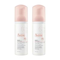 2Х Пенка для лица и области вокруг глаз очищающая Avene/Авен 150мл