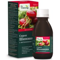 Шиповник с витамином С Dr.Vistong/Др.Вистонг сироп 150мл Шиповник с витамином С Dr.Vistong/Др.Вистонг сироп 150мл