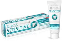 Паста зубная R.O.C.S./РОКС Sensitive Восстановление и отбеливание 94г