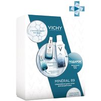 Набор Mineral 89 Vichy/Виши: Гель-сыворотка для кожи 50мл+Уход для глаз 15мл+Вода термальная 150мл миниатюра фото №2