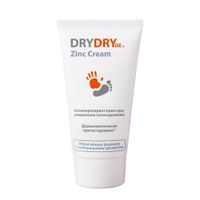 Антиперспирант-крем при умеренном потоотделении Zinc Dry Dry/Драй Драй туба 50мл миниатюра фото №3