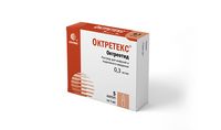 Октретекс раствор для инфузий и п/к введ. 0,3мг/мл 1мл 5шт