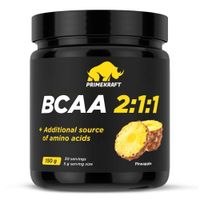 Аминокислоты БЦАА/BCAA 2:1:1 вкус ананаса Primekraft/Праймкрафт 150г
