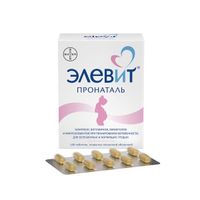 Элевит пронаталь таблетки п/о плён. 100шт