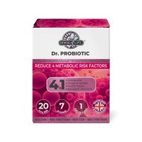 Снижение 4 метаболических факторов риска Dr.Probiotic Sense of Life капсулы 500мг 30шт
