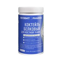 Коктейль для костной ткани белковый вкус нейтральный Pharma Леовит банка 400г