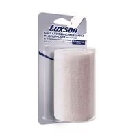 Бинт самофиксирующийся эластичный белый Luxsan/Люксан 10см х 4м