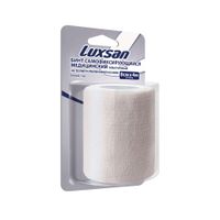 Бинт самофиксирующийся эластичный белый Luxsan/Люксан 8см х 4м