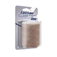 Бинт самофиксирующийся эластичный бежевый Luxsan/Люксан 8см х 4м