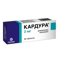 Кардура таблетки 2мг 30шт миниатюра фото №3