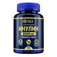 Инулин GLS капсулы 370мг 180шт миниатюра