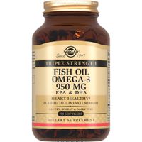 Омега-3 тройная ЭПК и ДГК Solgar/Солгар капсулы 950мг 50шт