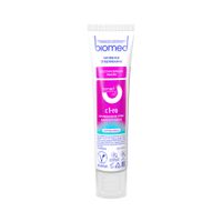 Паста зубная Активное отбеливание и восстановление эмали клубника Healthywhite Biomed/Биомед 65г миниатюра фото №3