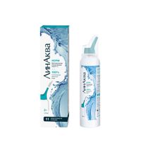 Аэрозоль для промывания и орошения полости носа для детей и взрослых с 2+ лет Норм Линаква 150мл Аэрозоль для промывания и орошения полости носа для детей и взрослых с 2+ лет Норм Линаква 150мл