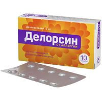 Делорсин таблетки 5мг 10шт