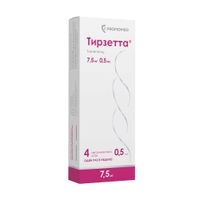 Тирзетта раствор для п/к введ. шприц 7,5мг 0,5мл 4шт миниатюра фото №4