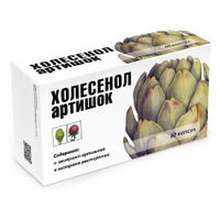 Холесенол артишок ВИС капсулы 0,4г 60шт