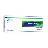 Нимесулид таблетки 100мг 30шт