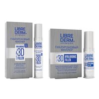Крем дневной Гиалуроновый филлер 3D Librederm/Либридерм 30мл SPF15 + Крем омолаживающий для кожи вокруг глаз Гиалуроновый филлер 3D Librederm/Либридерм 15мл