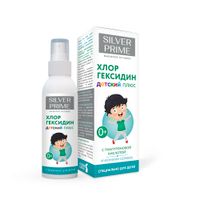 Лосьон для кожи детей с экстрактом ромашки и ионами серебра Хлоргексидин+ Опека SilverPrime фл. 100мл