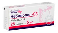 Небиволол-СЗ таблетки 5мг 28шт
