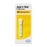 Ланцеты Softclix Accu-chek/Акку-Чек 25шт
