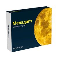 Меладапт таблетки п/о плен. 3мг 60шт