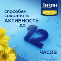 Тизин Алерджи спрей назальный дозированный 50мкг/доза 10мл 100доз миниатюра фото №3