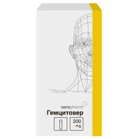 Гемцитовер лиофилизат для приг. раствора для инфузий 200мг