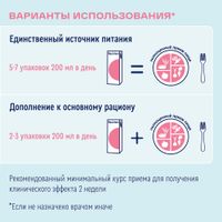 Диетическое лечебное питание вкус клубники Standart Nutrien/Нутриэн 200мл миниатюра фото №5