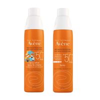 1X Масло-спрей солнцезащитное невесомое SPF30 Avene/Авен фл. 150мл (C77540) + 1X Спрей солнцезащитный SPF50+ Avene/Авен 200мл (С19958)