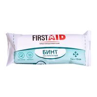 Бинт марлевый нестерильный First Aid/Ферстэйд 7м х 14см