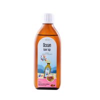 Рыбий жир Фиш оил вкус фруктового микса Ocean Orzax/Орзакс жидкость для приема внутрь фл. 150мл миниатюра фото №2
