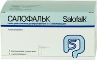Салофальк пена ректальная дозированная 1г/аппликация 83,1г 
