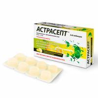 Астрасепт вкус лимона таблетки для рассасывания 16шт миниатюра фото №3
