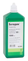 Бетадин раствор для местного и наружного применения 10% 1л