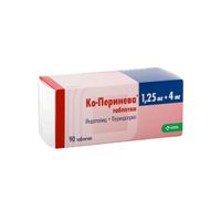 Ко-Перинева таблетки 1,25мг+4мг 90шт
