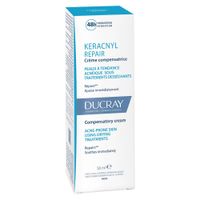 Крем для проблемной кожи склонной к акне компенсирующий Keracnyl Repair Ducray/Дюкрэ туба 50мл (C48763) миниатюра фото №2