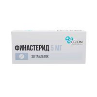 Финастерид таблетки п/о плен. 5мг 30шт миниатюра фото №3