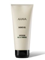 Гель для душа браунколь и куркума superfood ahava 200 мл