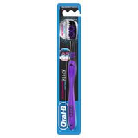 Щетка зубная средней жесткости всесторонняя чистка Black Oral-B/Орал-би