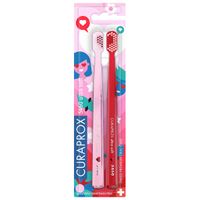 Щетка зубная ультрамягкая для взрослых Duo Love Curaprox/Курапрокс 2шт (CS5460/2) миниатюра фото №5