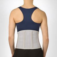Бандаж-корсет на пояснично-крестцовый отдел Интерлин SportSupport SL B012, серый, р.S миниатюра фото №5