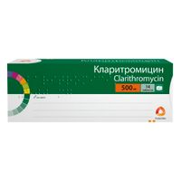 Кларитромицин таблетки п/о плен. 500мг 14шт миниатюра фото №3 Кларитромицин таблетки п/о плен. 500мг 14шт миниатюра фото №3