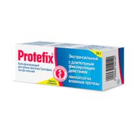 Крем для зубных протезов фиксирующий экстра-сильный Protefix/Протефикс 20мл миниатюра фото №2