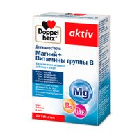 Магний+Витамины группы B Activ Doppelherz/Доппельгерц таблетки 30шт миниатюра фото №2