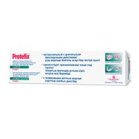 Крем для зубных протезов фиксирующий экстра-сильный с мятой Protefix/Протефикс 40мл миниатюра фото №3
