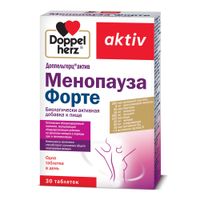 Менопауза Форте Activ Doppelherz/Доппельгерц таблетки 1,52г 30шт