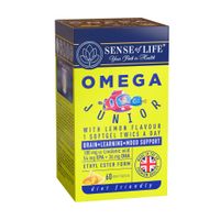 Омега для детей вкус лимона Sense of Life софтгель-капсулы 700мг 60шт миниатюра фото №5
